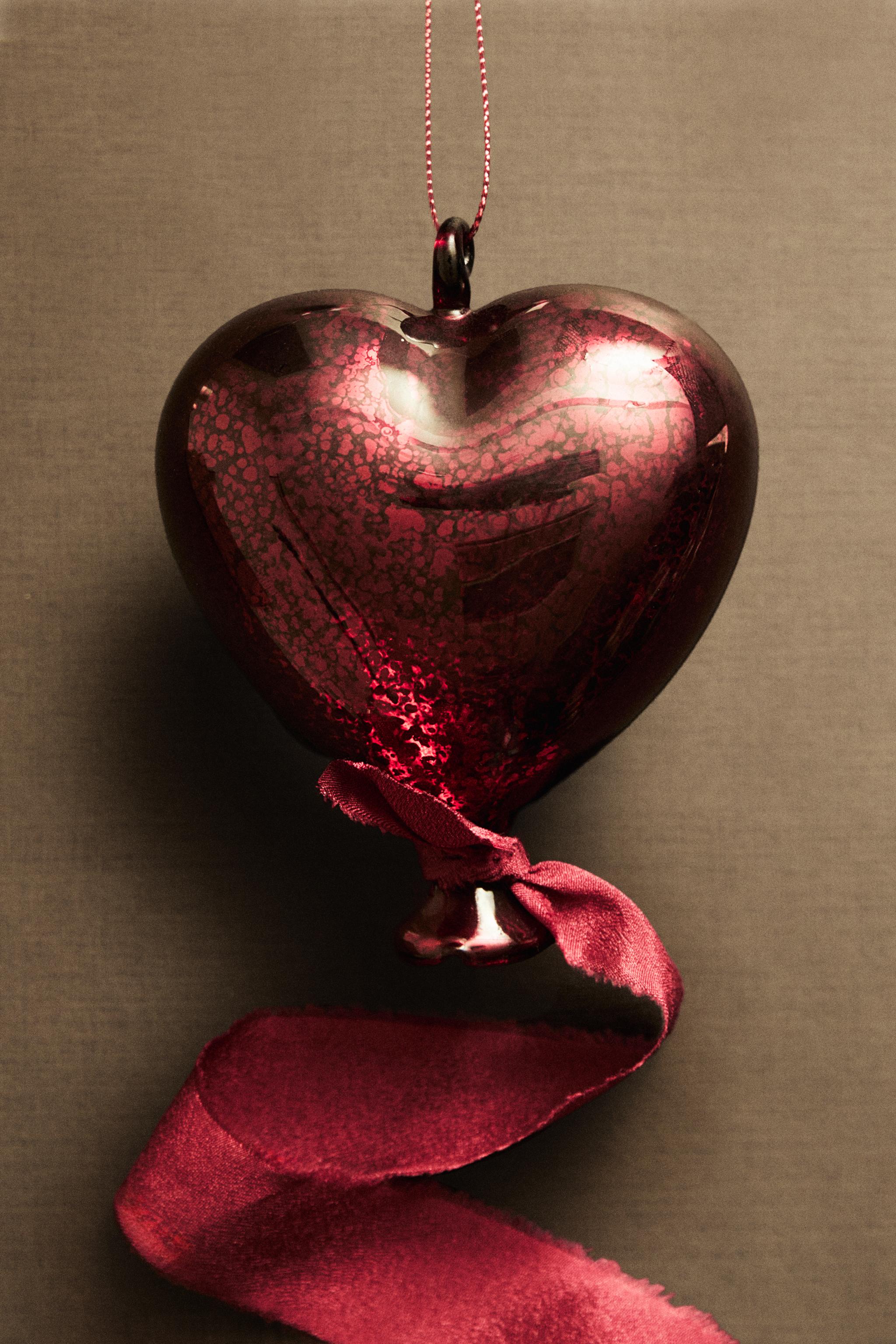 DÉCORATION SAPIN CŒUR BOULE NOËL